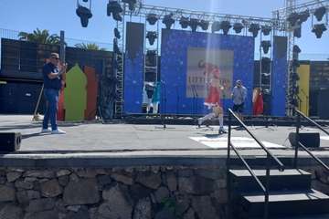 Carrera de Tacones del Carnaval de Telde 2023/TA e Ildefonso Rodríguez.